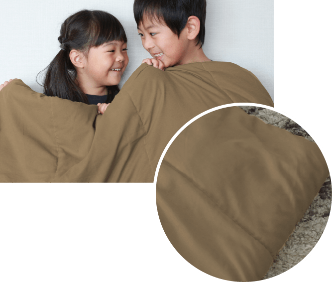 画像：おうちねぶくろん使用例