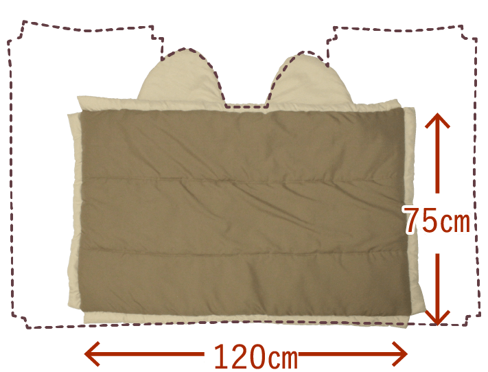 画像：肩ほっとねぶくろん ショート