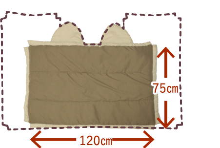 画像：肩ほっとねぶくろん ショート