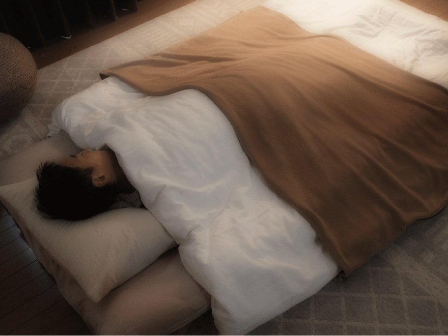 画像：お布団のまきちゃん