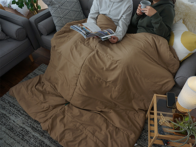 画像：ごろねぶくろん 付属のベルトを使用